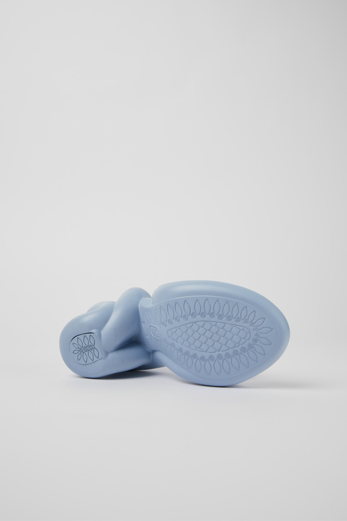 The soles of Kobarah Light blue unisex sandal