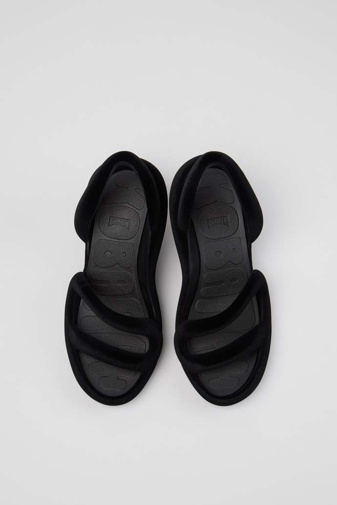 Kobarah Schwarze Sandalen Für Damen.