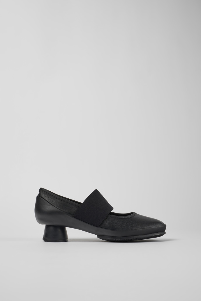 Image of Side view of Alright Black Formal Shoes for Women
