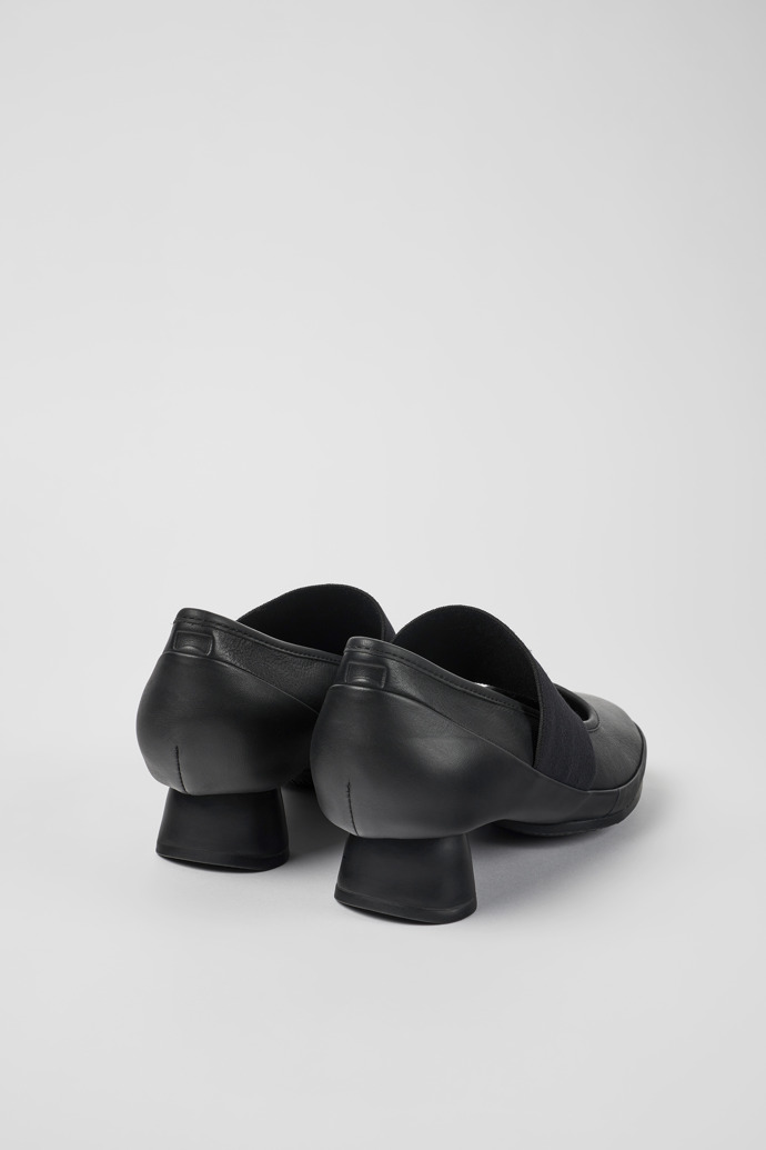 Back view of Alright Black Formal Shoes for Women