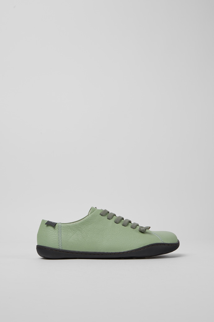Side view of Peu Green shoes for women