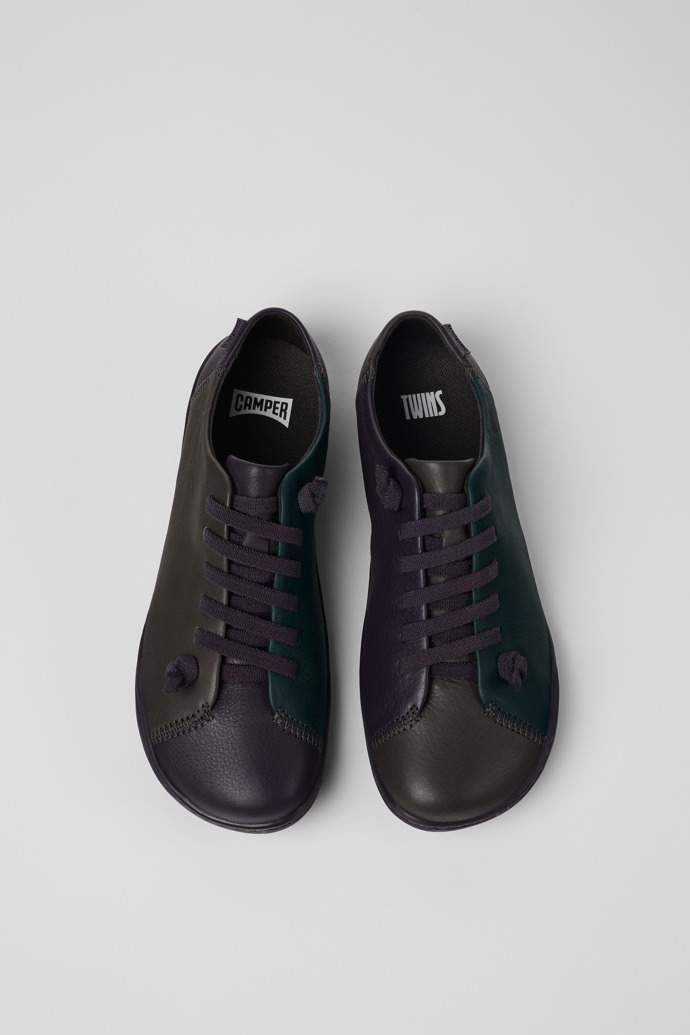 Twins Pantofi din piele pentru femei, multicolor