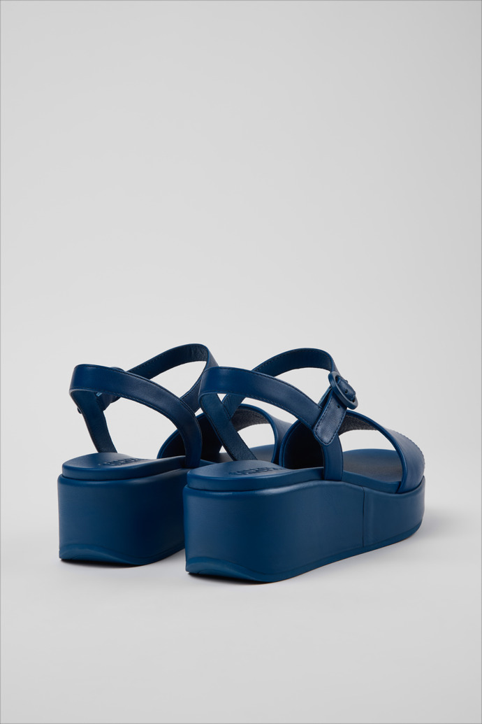 Misia Sandales en cuir bleues Pour femme.