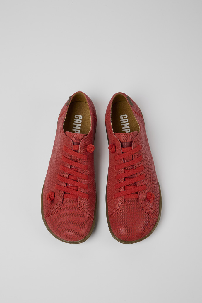 Peu Zapatos de piel rojos para mujer