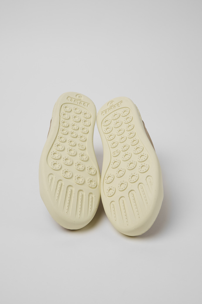 Peu Touring Beige Nubuk-Sneaker für Damen.