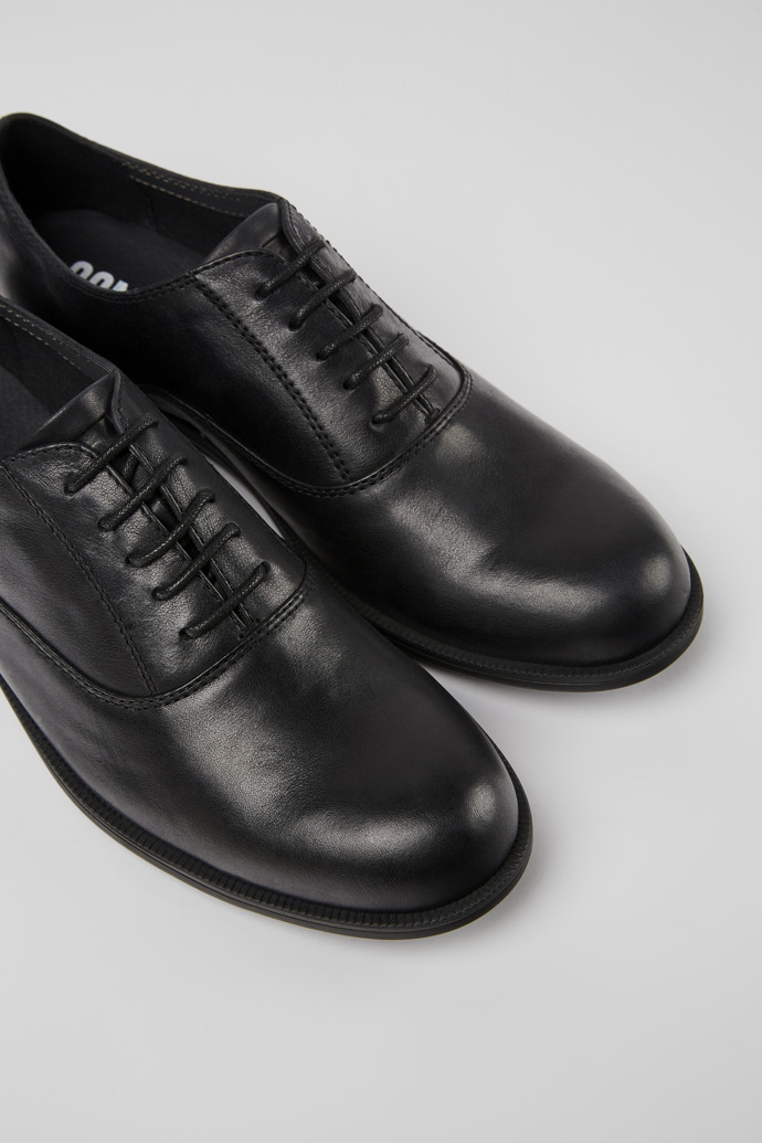 Close-up view of Mil Black Formal Shoes for Women