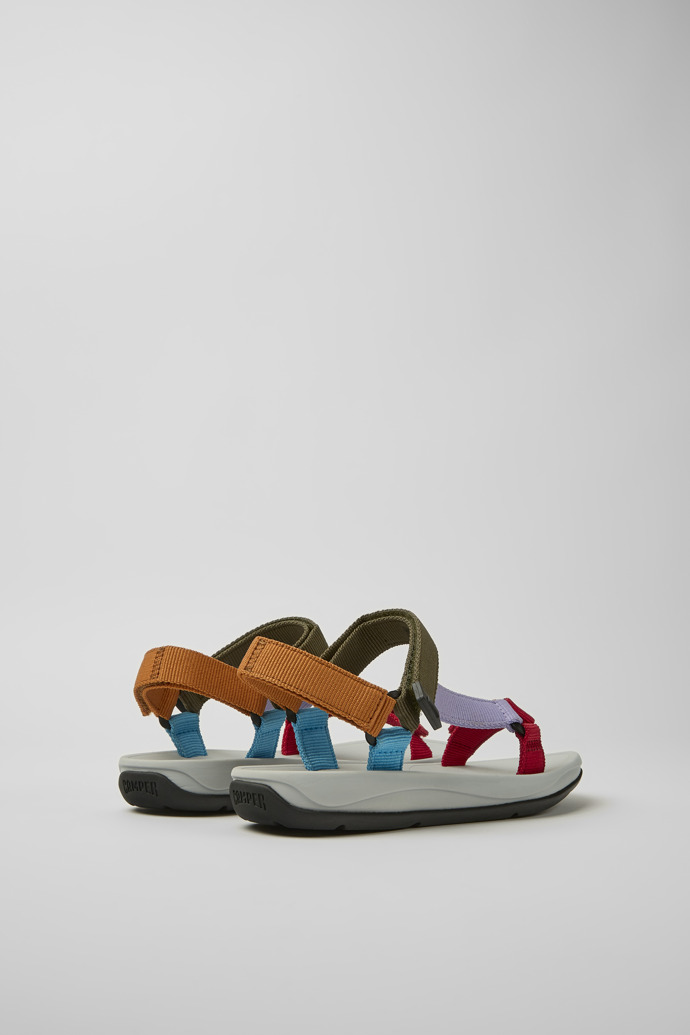 Back view of Match Women’s multicolored sandal