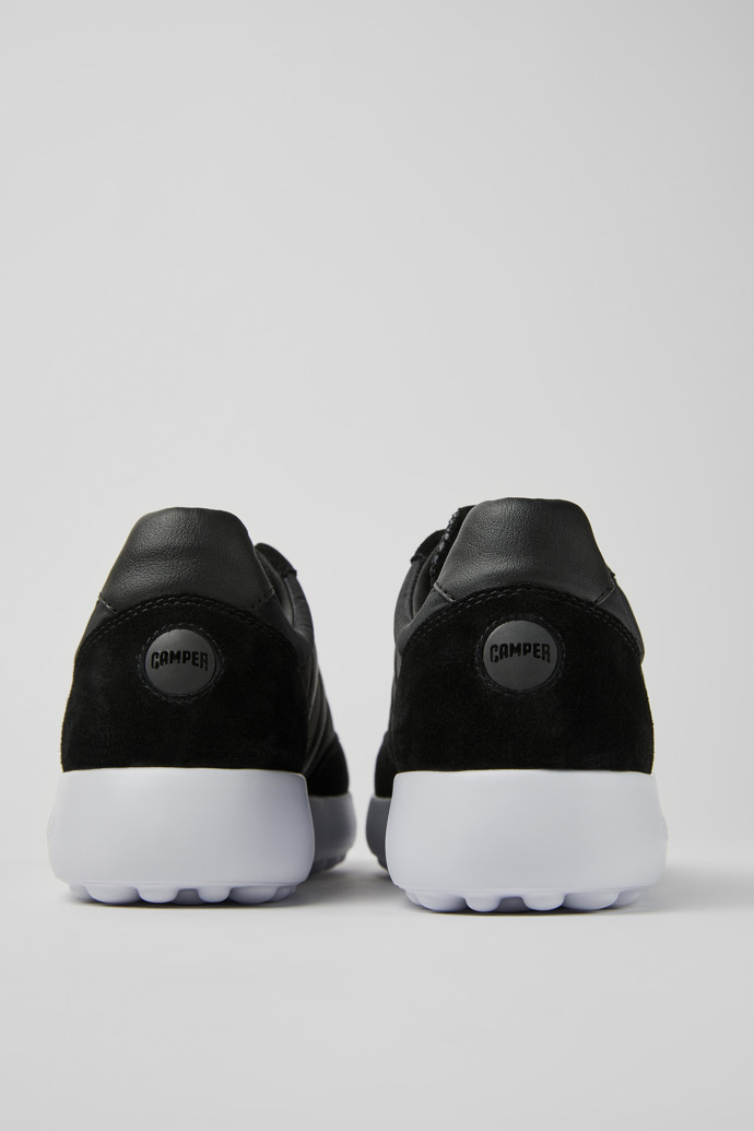 Back view of Pelotas XLite Black sneakers for women