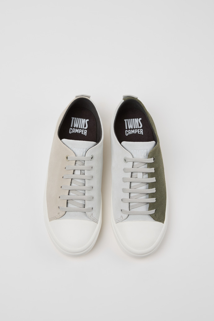 Twins Mehrfarbige Sneaker aus Veloursleder Für Damen.