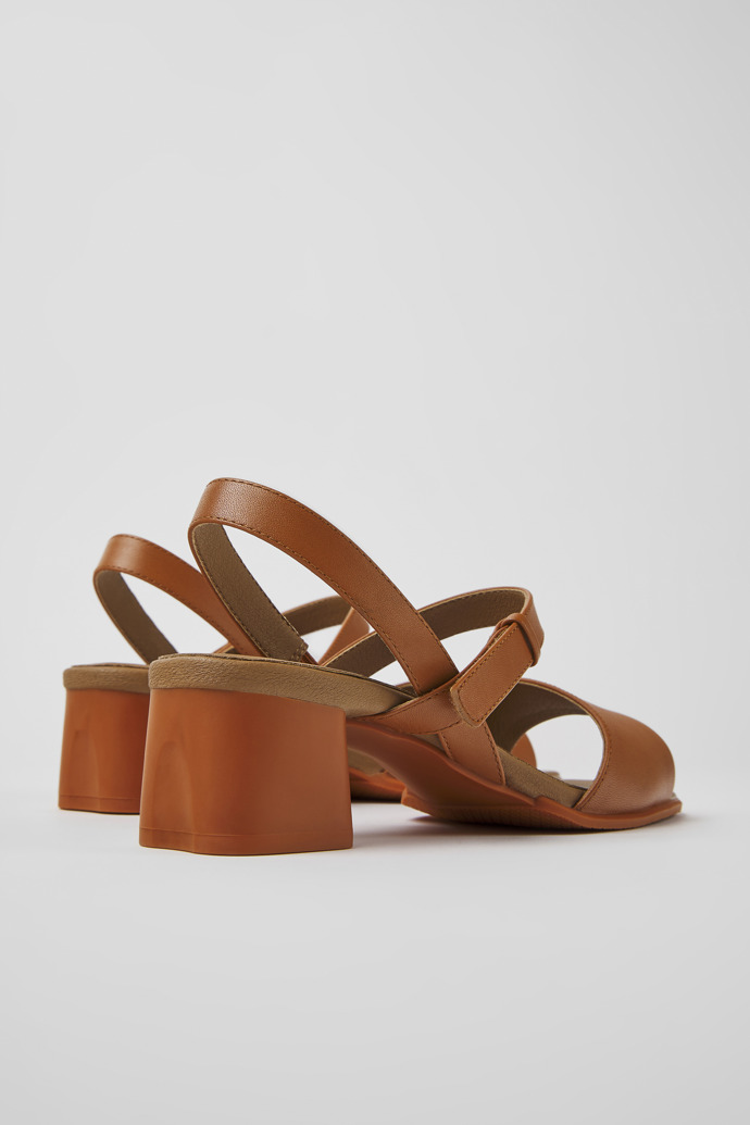 Back view of Katie Women’s brown strappy sandal