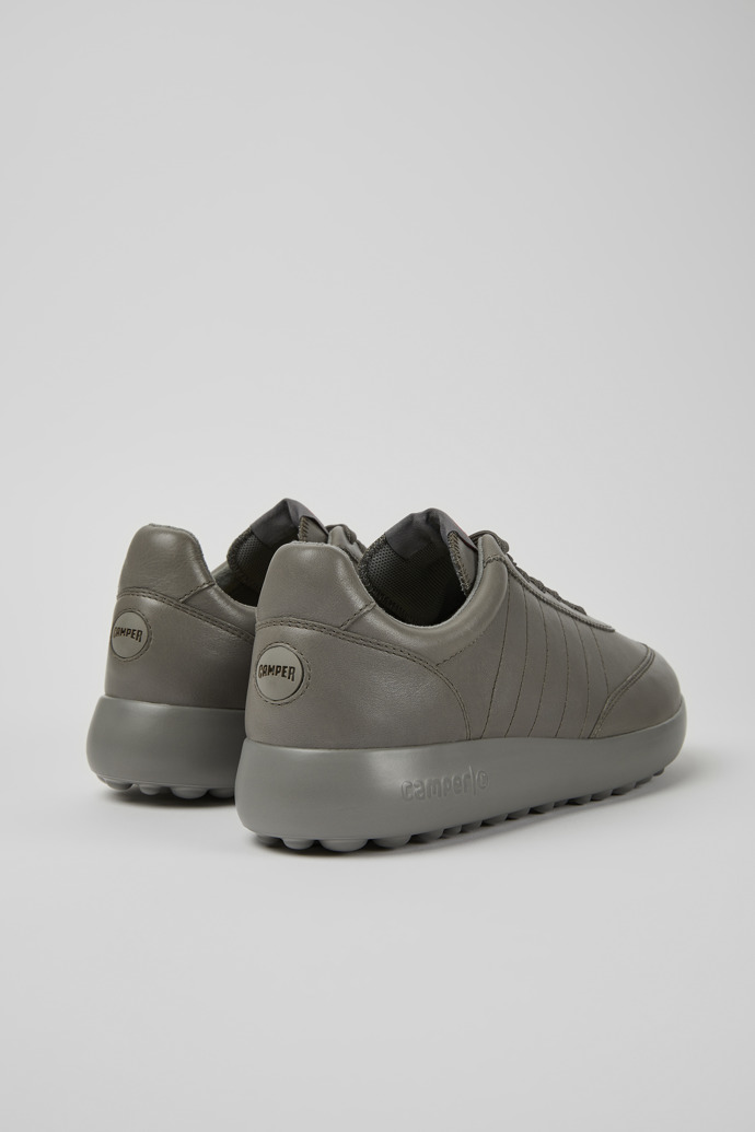 Back view of Pelotas XLite Gray sneakers for women