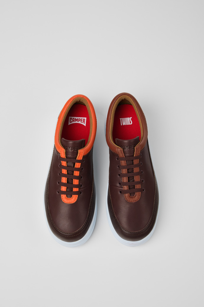 Twins Mehrfarbiger Damensneaker aus Leder