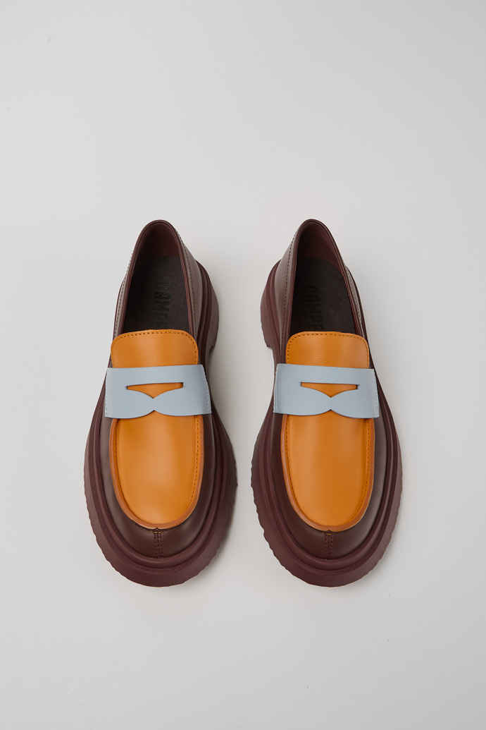 Overhead view of Walden Multicolored loafers for women