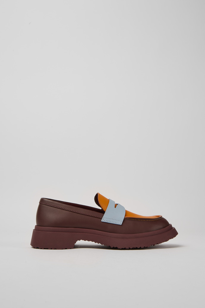 Side view of Walden Multicolored loafers for women