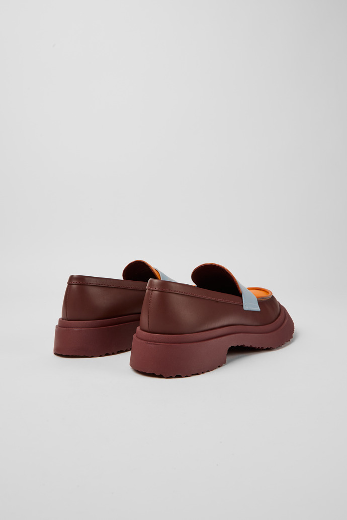 Back view of Walden Multicolored loafers for women