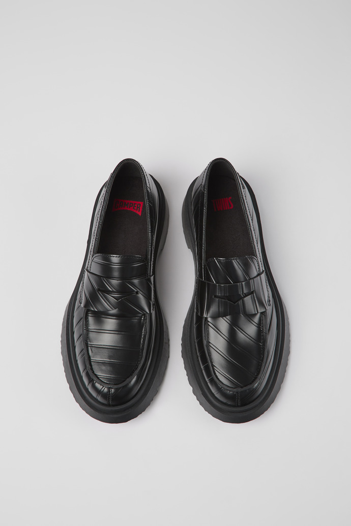 Twins Black Loafers for Women - Fall/Winter collection - Camper USA
