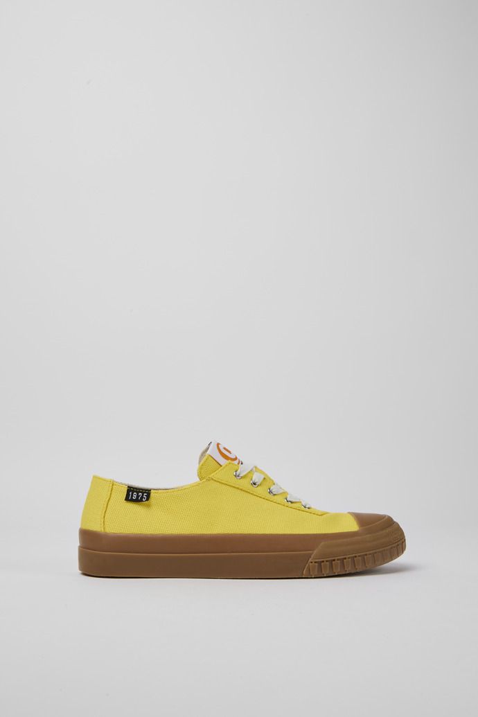 Camaleon Sneakers de algodón reciclado amarillas para mujer