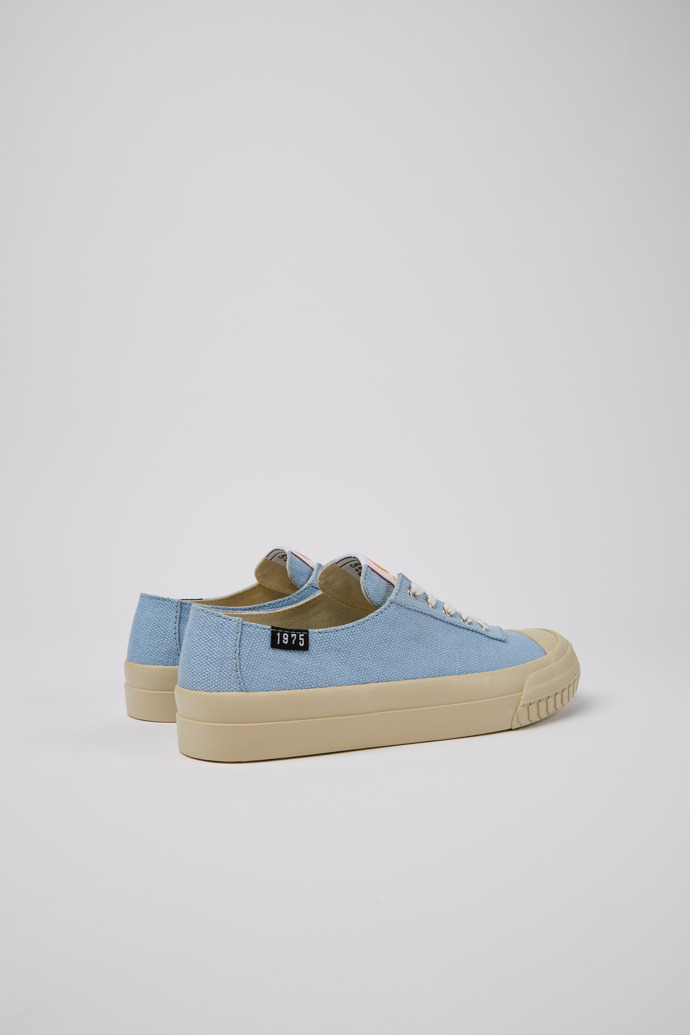 Back view of Camaleon Light blue sneakers for women