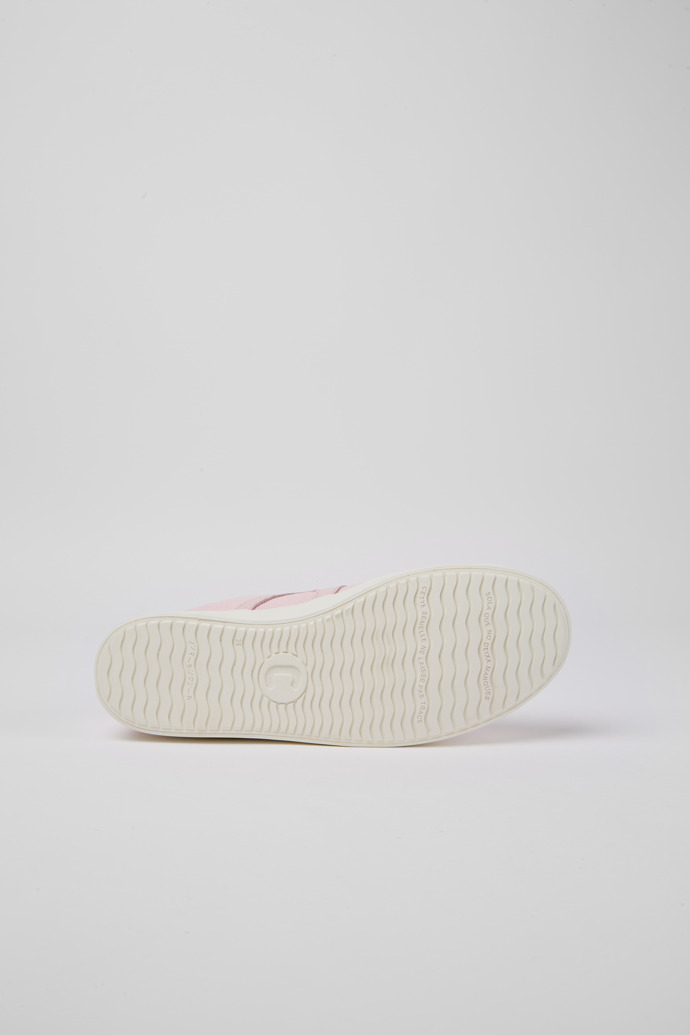 The soles of Imar Pink sneakers for women