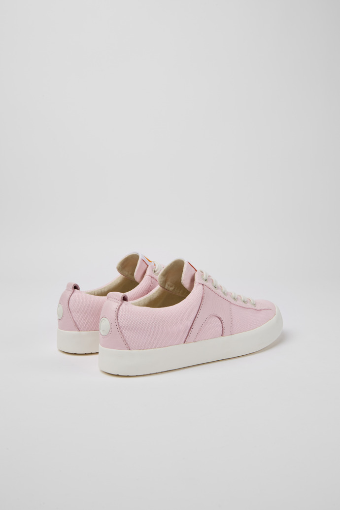 Back view of Imar Pink sneakers for women