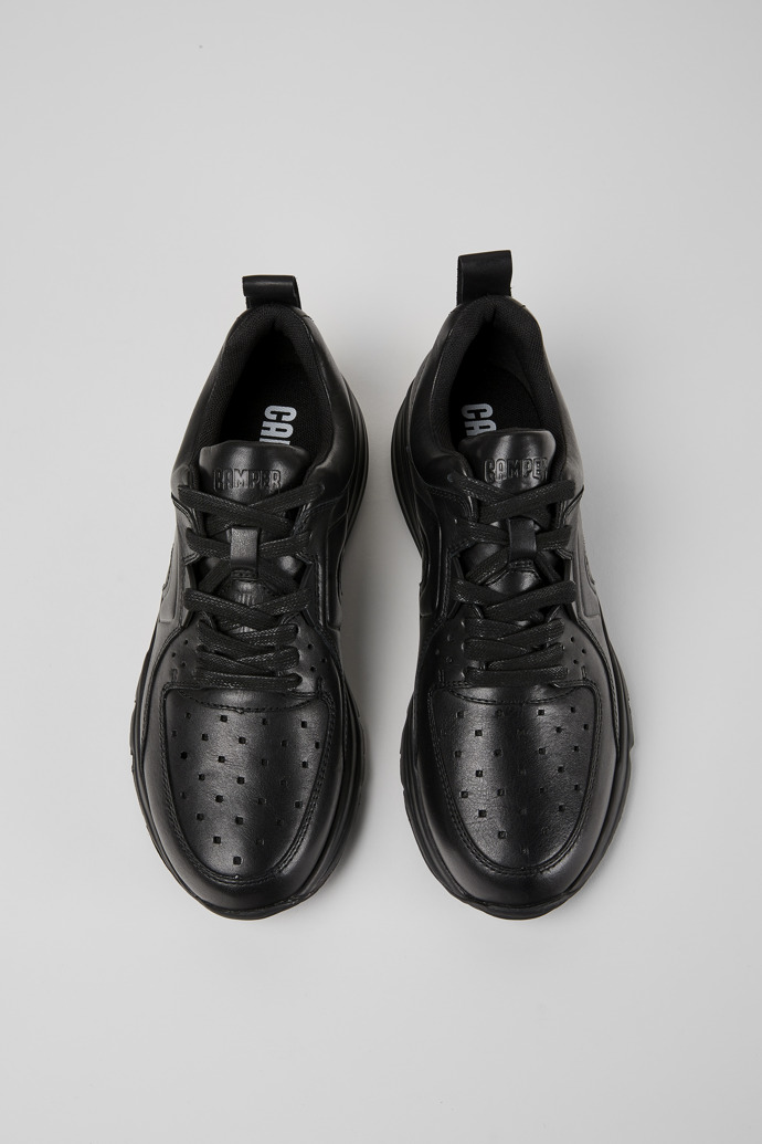 Drift Sneakers de piel en color negro para mujer