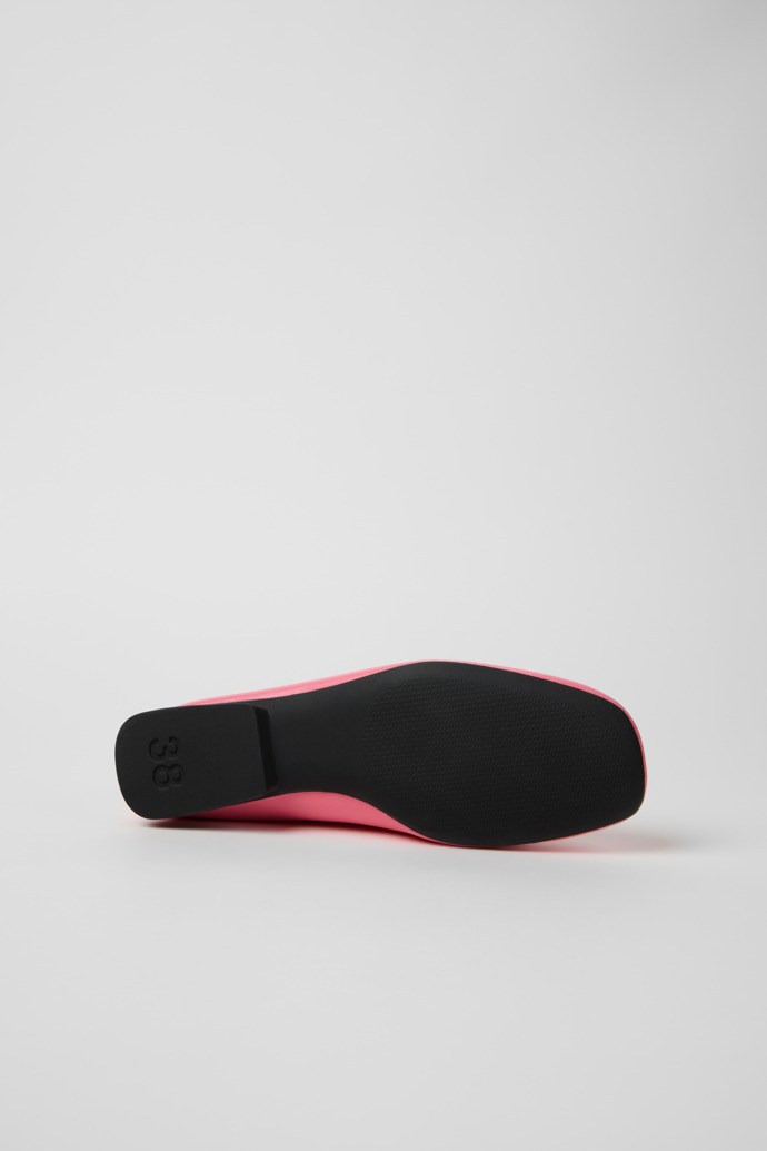 Casi Myra Ballerines en cuir rose Pour femme.