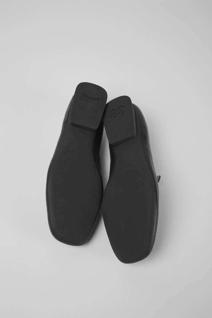 Twins Sapatos de pele pretos para mulher