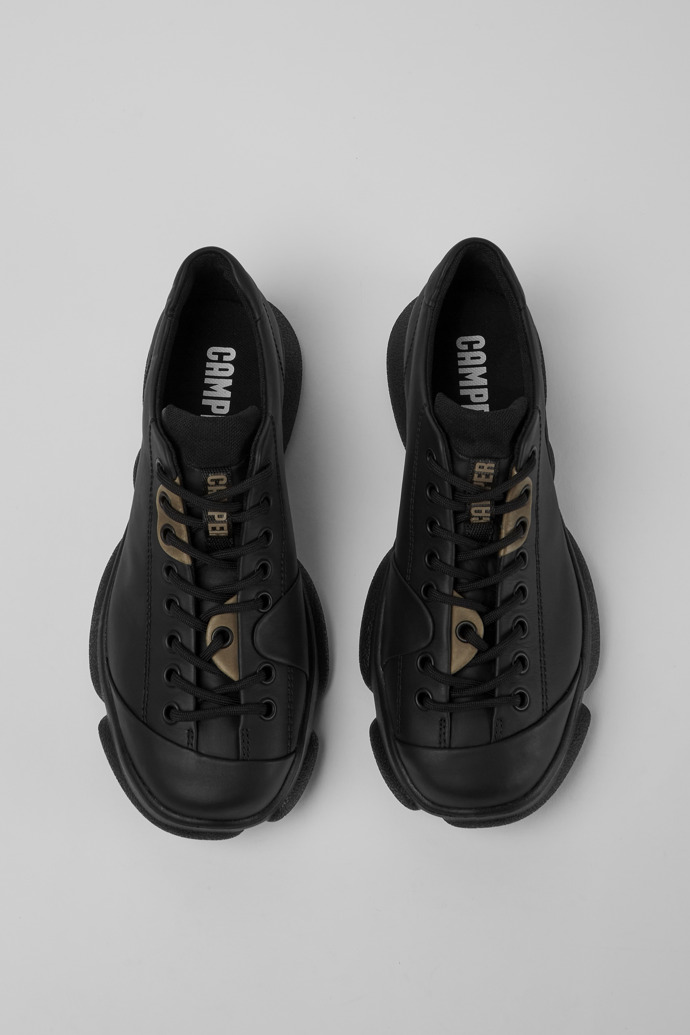 Karst Chaussures en cuir noir pour femme
