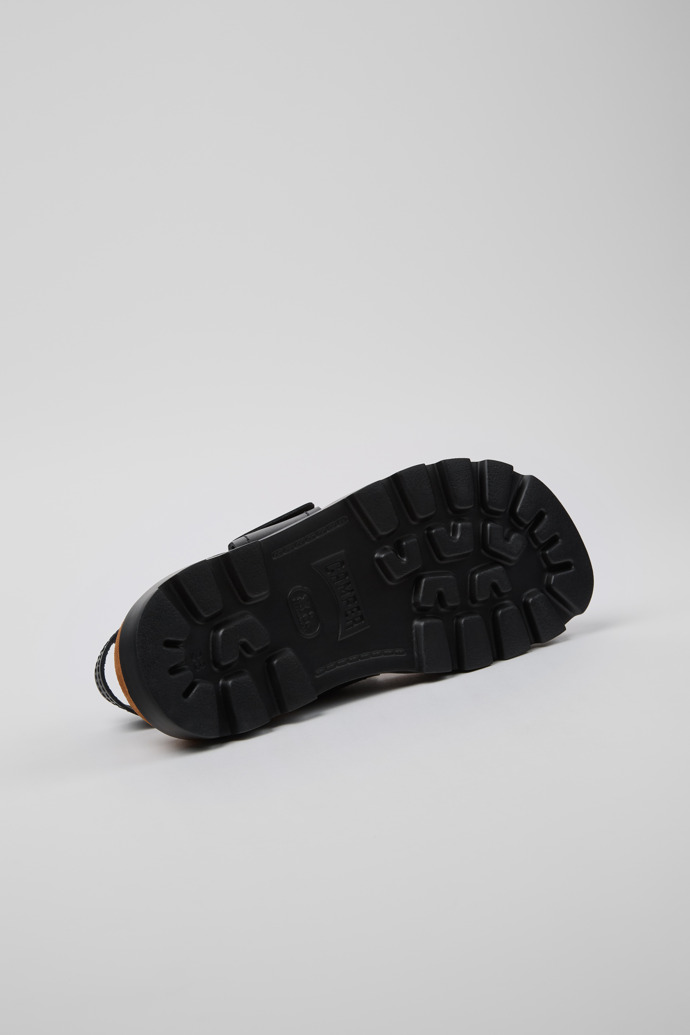 The soles of Brutus Sandal Multicolor Leather Sandals for Women.