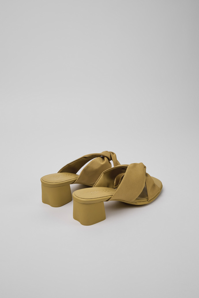 Back view of Katie Brown recycled PET sandals for women
