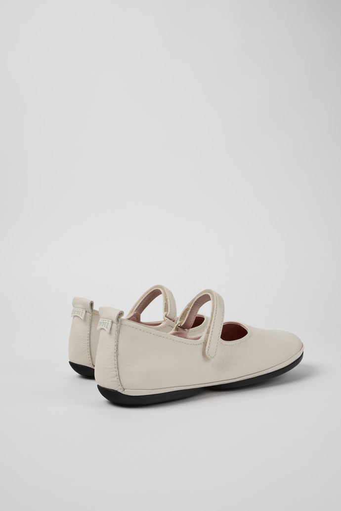 Right Sapatos Mary Jane em couro brancos para mulher