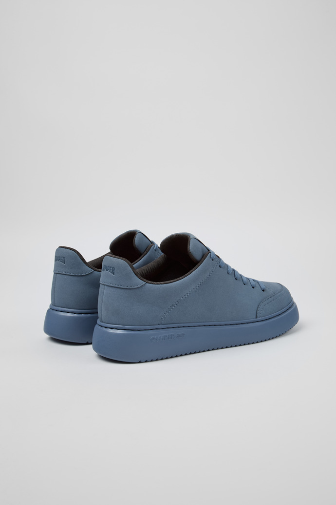 Runner K21 Blau Damensneaker aus Nubukleder