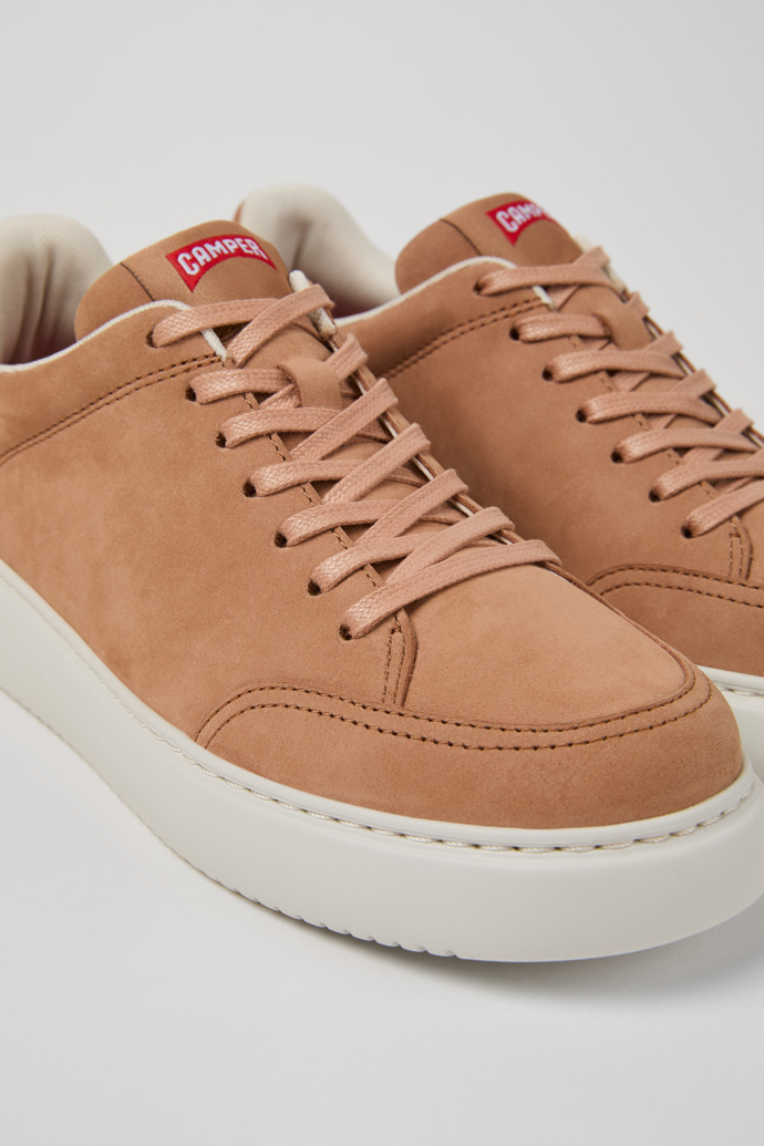 Close-up view of Runner K21 Nude Nubuck Women's Shoe.