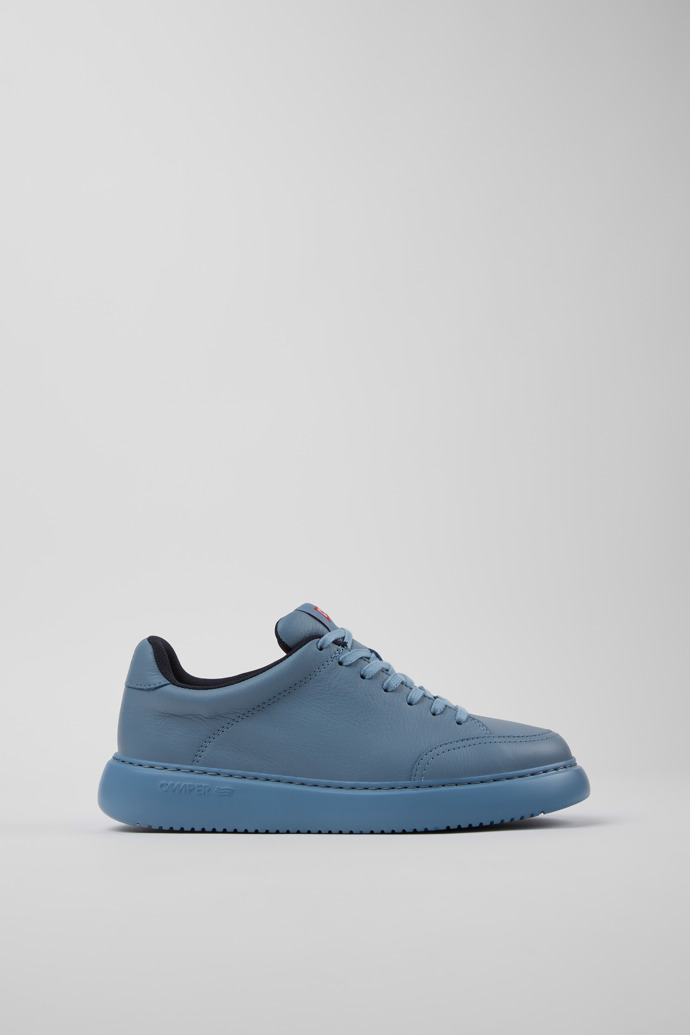 Runner K21 Chaussures en cuir bleues Pour femme.