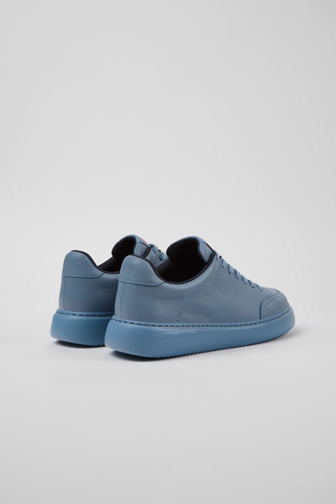 Runner K21 Chaussures en cuir bleues Pour femme.