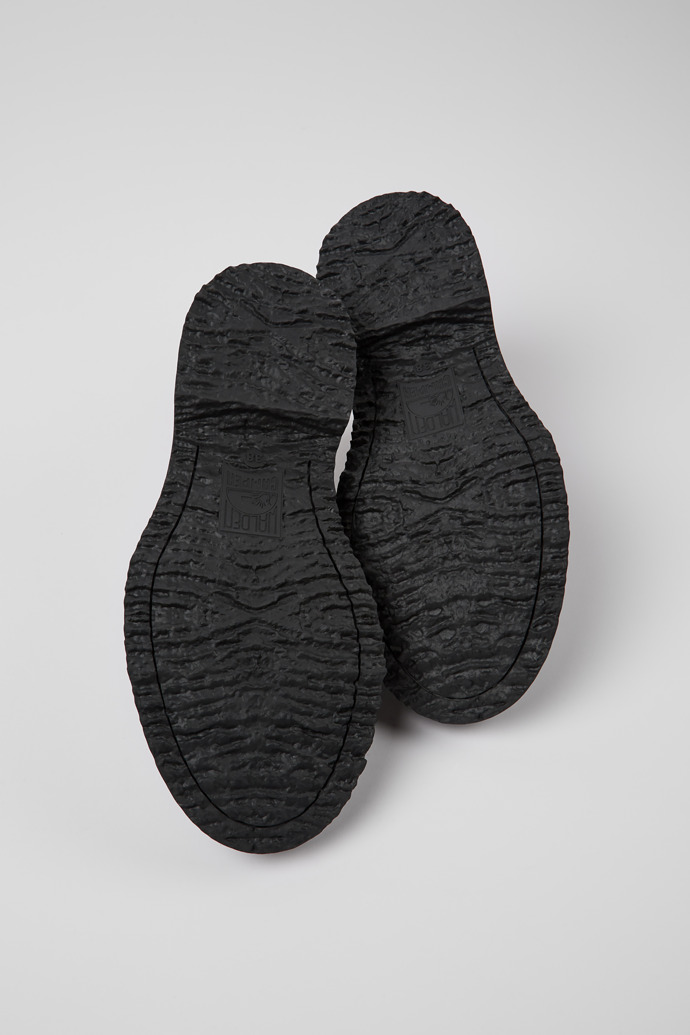 Walden Sapatos com atacadores em couro pretos para mulher