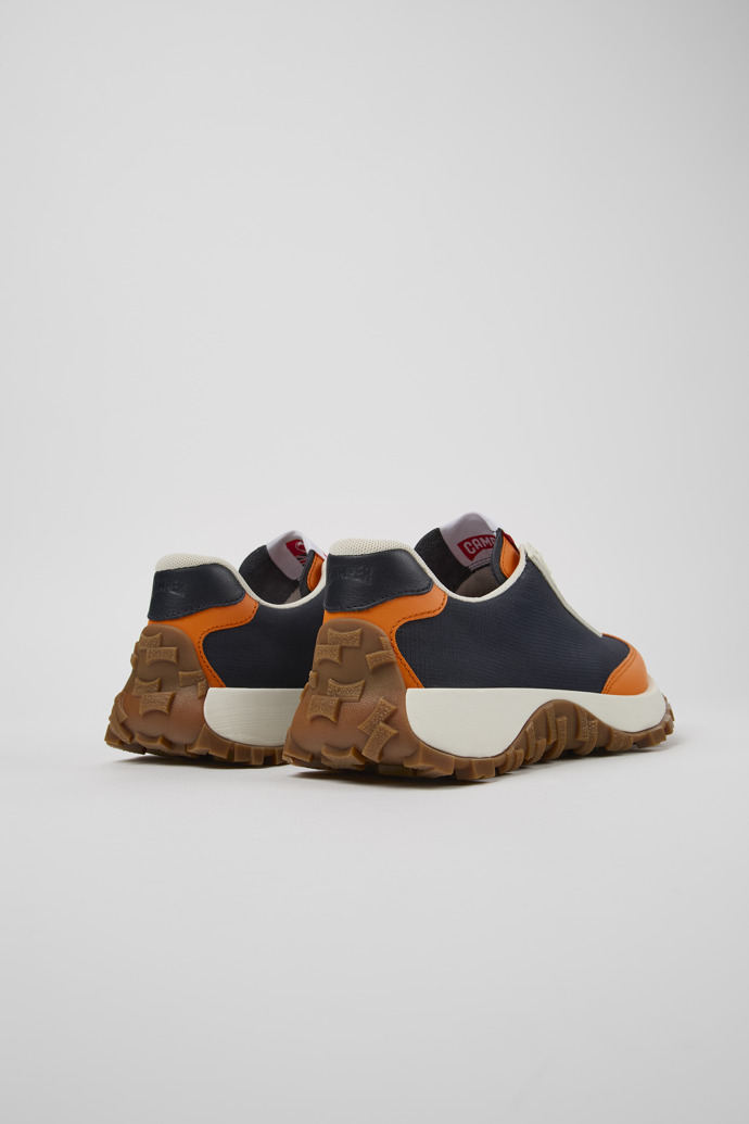 Back view of Camper x INEOS Britannia Multicolored Textile/Leather Sneakers for Women