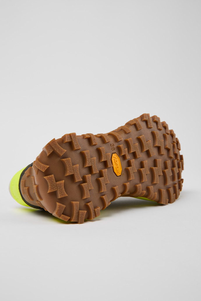 The soles of Drift Trail VIBRAM Multicolor Recycled PET and Nubuck Women's Sneakers.