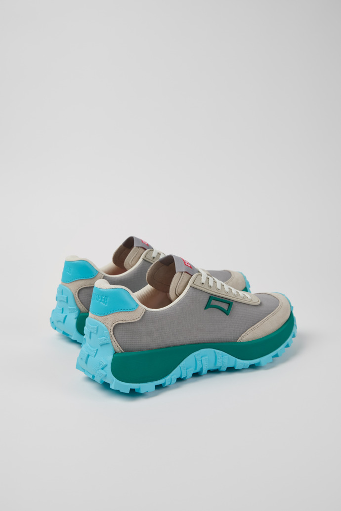 Back view of Drift Trail VIBRAM Multicolor Recycled Nubuck Sneakers for Women.