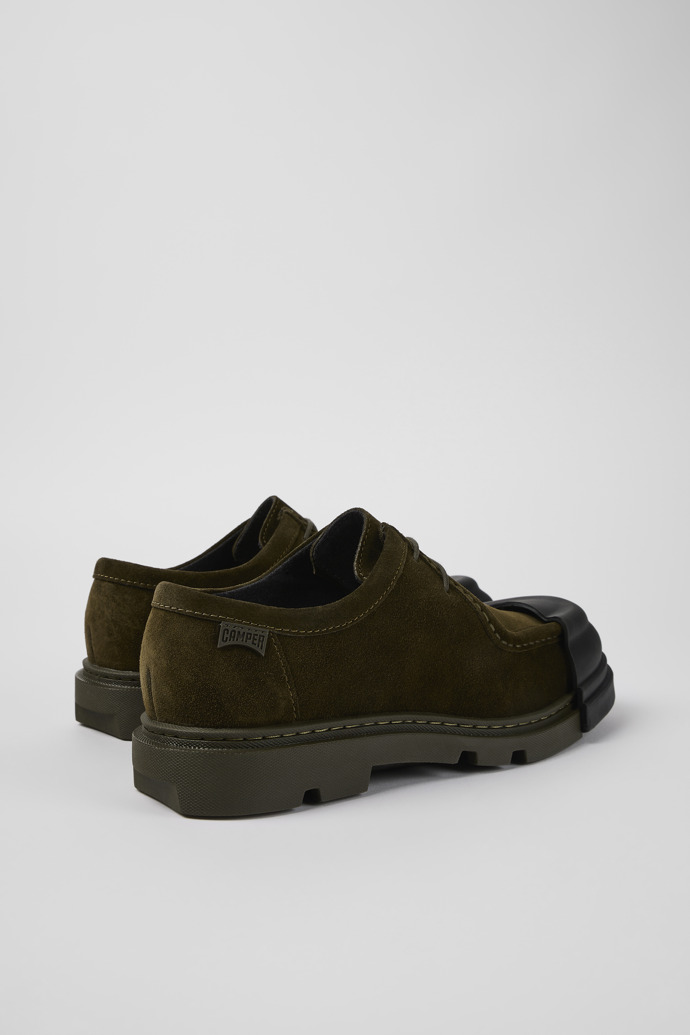 Back view of Junction Green Nubuck Wallabee for Women