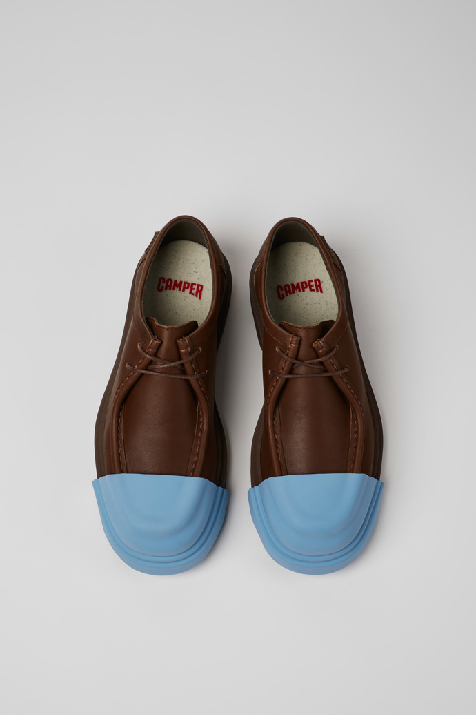 Junction Braune Lederschuhe Für Damen.