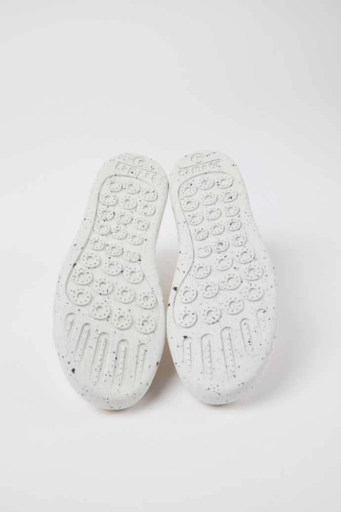 The soles of Peu Touring White textile sneakers for women