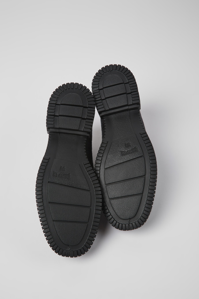 The soles of Pix TENCEL® Black TENCEL™ Lyocell shoes for women