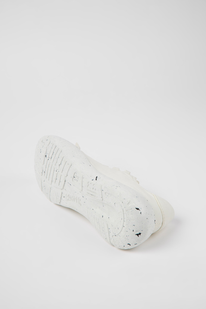 The soles of Peu Stadium White textile sneakers for women