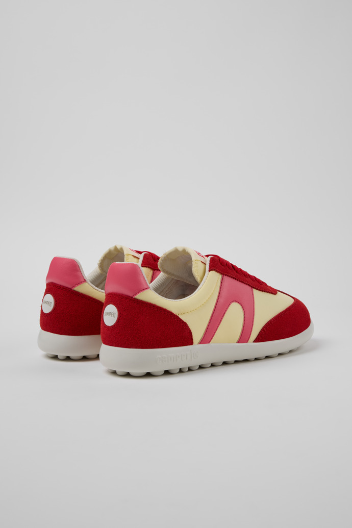 Pelotas Zapatillas multicolor de textil y piel nobuk para mujer.