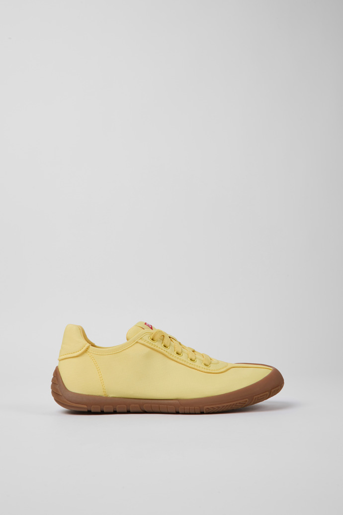 Path Sneaker de dona de teixit de color groc