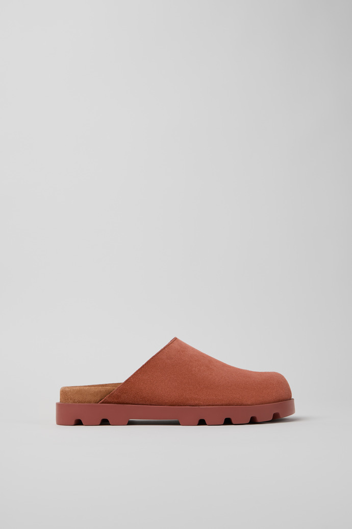 Brutus Sandal Rode nubuck sandaal voor dames.