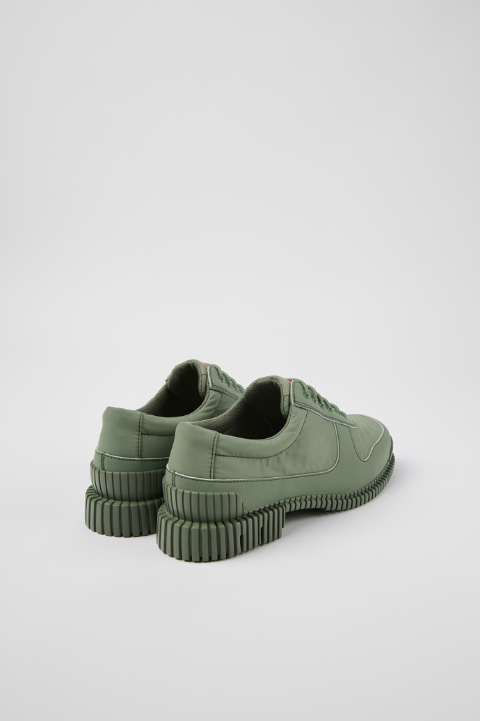 Pix Sapatos em couro reciclado verdes para mulher
