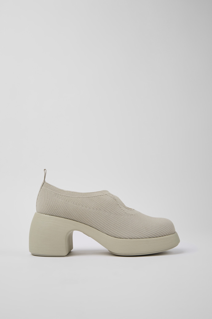 Thelma Zapatos grises de punto de una pieza para mujer