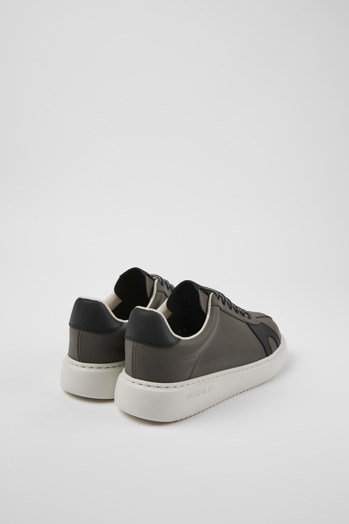 Back view of Runner K21 MIRUM® Dark gray MIRUM® textile sneakers for women